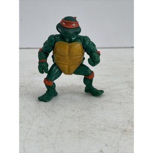 Vintage TMNT Ninja Turtles Wacky Action 1989 Raphael No Accessories
